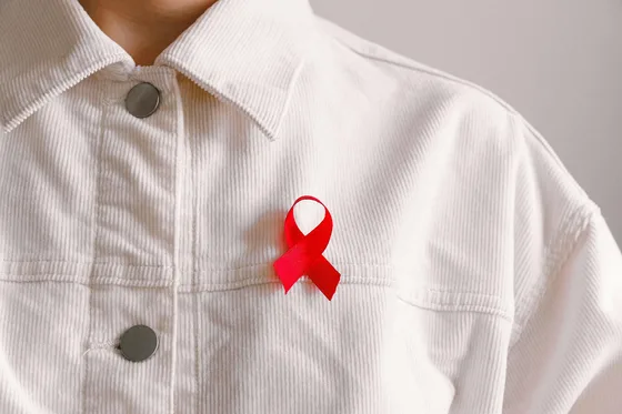 HIV/AIDS farkındalık — kırmızı kurdele