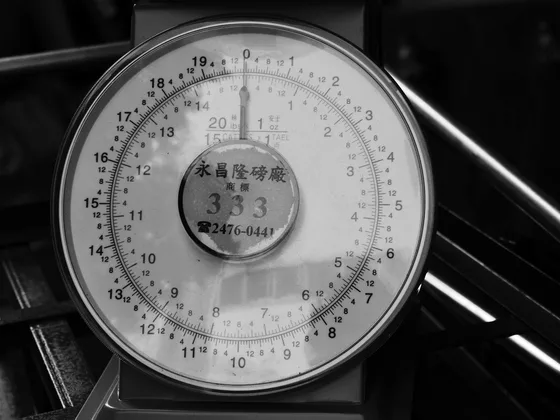 Hassas terazi göstergesi — kilogram ile pound (lb) dönüşümü